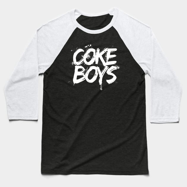 Coke Boys Baseball T-Shirt by SashaRusso